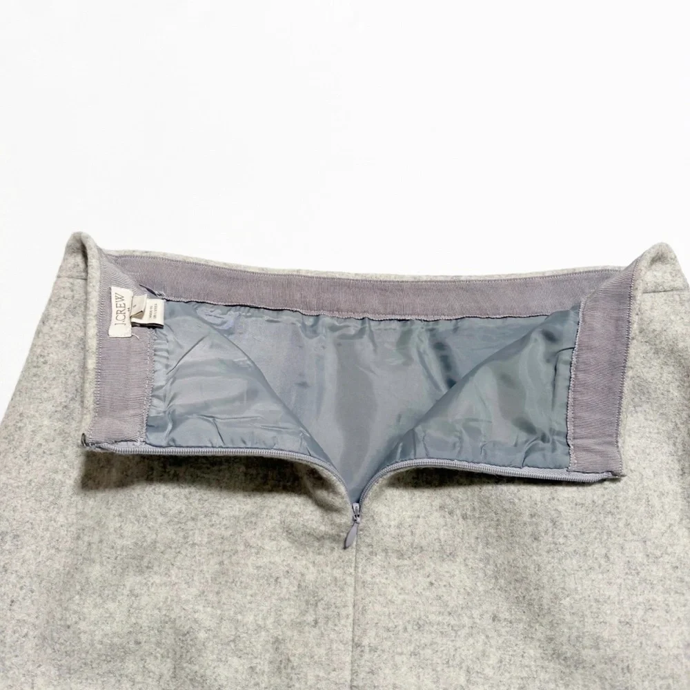 J. Crew Wool Blend Mini Skirt